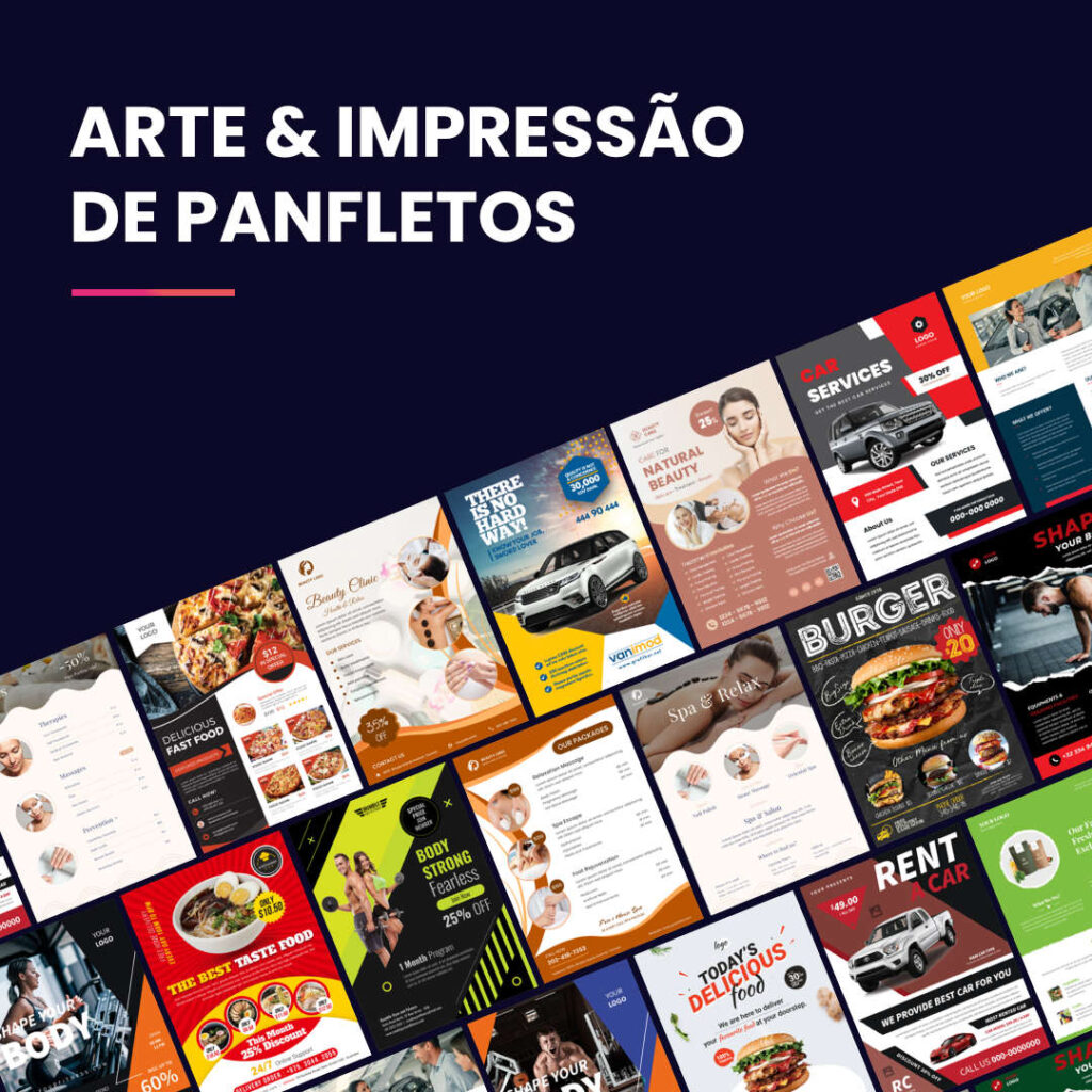 IMPRESSÃO DE PANFLETOS