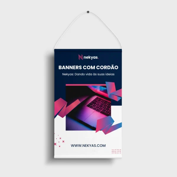 Banners com Cordão
